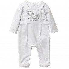 V21289: Baby Unisex Guess How Much I Love You Dungaree & Top Outfit (0-9 Months)